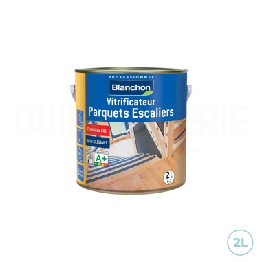 Vitrificateur Blanchon Parquets-Escaliers satiné 2L ➡️ Protection élégante et durable