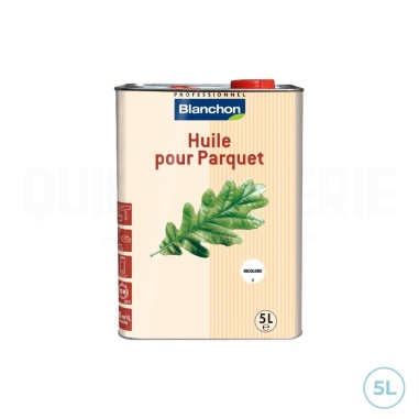 ▷ Huile Parquet Blanchon Incolore 5L : Protégez vos parquets ✅