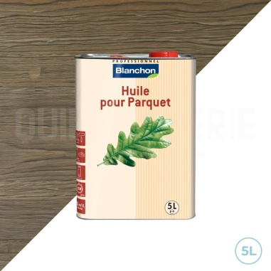 ▷ Huile parquet Blanchon noir 5L : protection & éclat du parquet