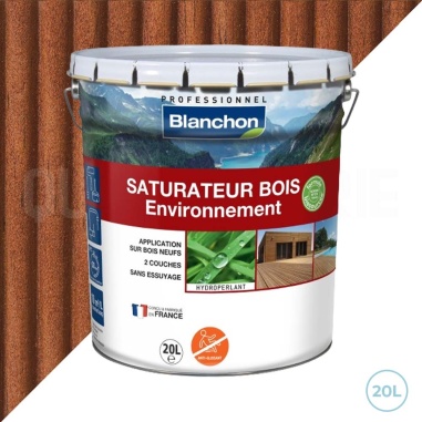 💯 Saturateur bois environnement Blanchon - Bio, 20L : Protégez vos bois avec éco-responsabilité