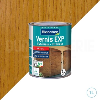 🥇 Blanchon vernis EXP satiné chêne clair 1L - Protection et éclat pour votre parquet