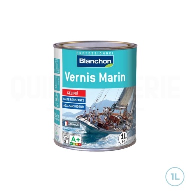 🥇 Vernis marin Blanchon 1L incolore brillant - Protection et éclat durable