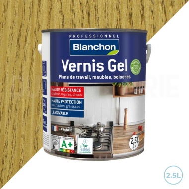 🥇 Vernis gel biologique Blanchon chêne clair 2,5L - Protection durable & écologique