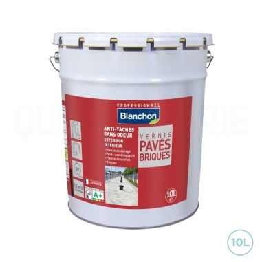 🥇 Vernis pavés briques Blanchon - Satiné 10L | Protection élégante et durable