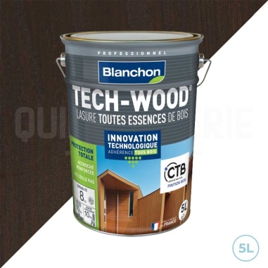 😍 Lasure tech-wood chêne rustique Blanchon 5L – Protection et beauté pour vos bois