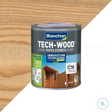 🥇 Protection et beauté naturelle avec la lasure tech-wood incolore 1L Blanchon