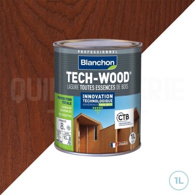 💥 Blanchon lasure tech-wood 1L chêne doré - Protection et éclat pour bois extérieurs