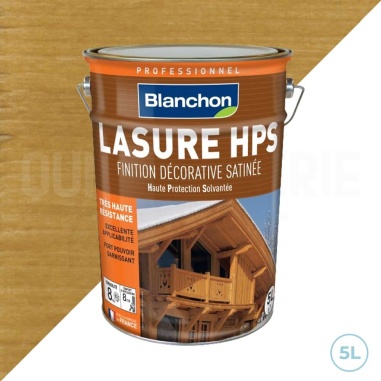 🔥 Lasure HPS Blanchon incolore 5L - Protection et esthétique pour boiseries extérieures