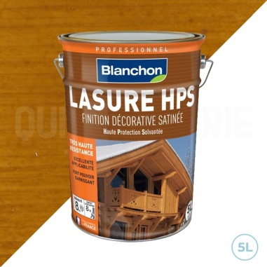 😍 Lasure HPS - Chêne moyen 5L : Protection et finition pour bois extérieurs