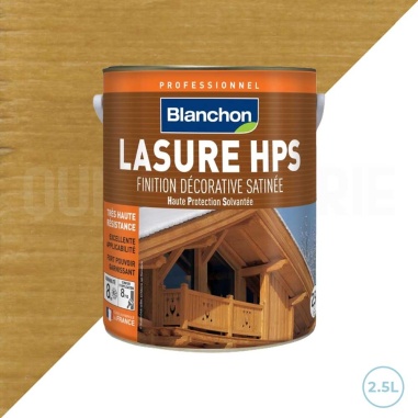 🥇 Lasure HPS Blanchon aspect satiné incolore 2,5L – Protection haute performance pour bois extérieurs