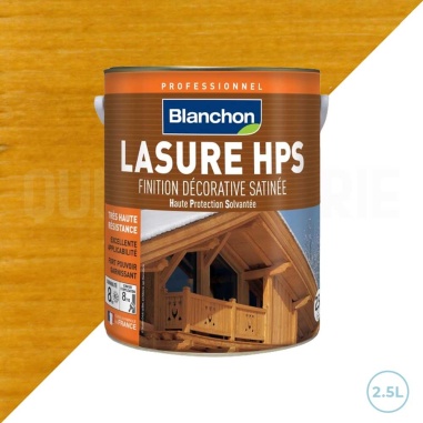 🥇 Blanchon lasure HPS chêne clair - Protection bois extérieur 2,5L