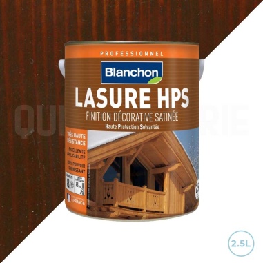 🥇 Blanchon lasure HPS boiseries extérieures - Chêne rustique Satiné 2,5L