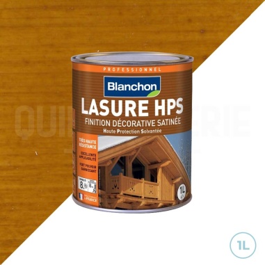 🥇 Lasure HPS Blanchon chêne moyen satiné 1L - Protection optimale pour boiseries extérieures