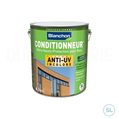 ☀️ Conditionneur Blanchon protection anti-UV 5L - Protégez vos terrasses en bois