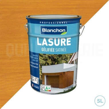 🥇 Lasure Blanchon gélifiée chêne clair 5L - Protection et décoration