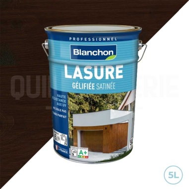 🥇 Achetez Blanchon lasure gélifiée chêne rustique 5L - Protection bois