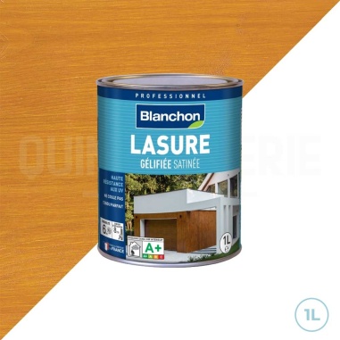 🥇 Lasure gélifiée Blanchon chêne clair 1L – Protection et finition pour boiseries