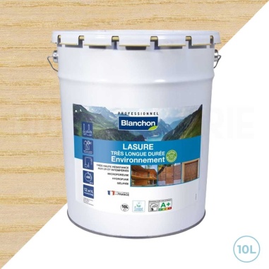 🥇 Lasure écologique très longue durée Blanchon - Incolore 10L