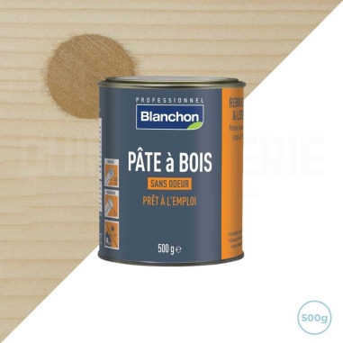 🎯 Pâte à bois chêne clair Blanchon - Prêt à l'emploi 500g