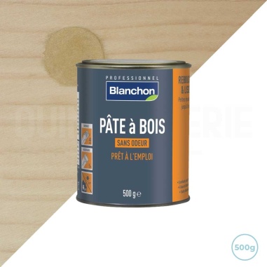 🎯 Pâte à bois Blanchon teinte pin 500g - Réparations parfaites