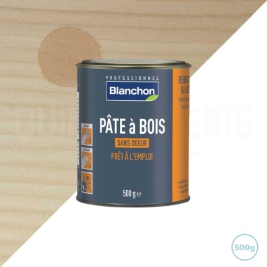 🥇 Achetez la pâte à bois pour bois hêtre 500g Blanchon