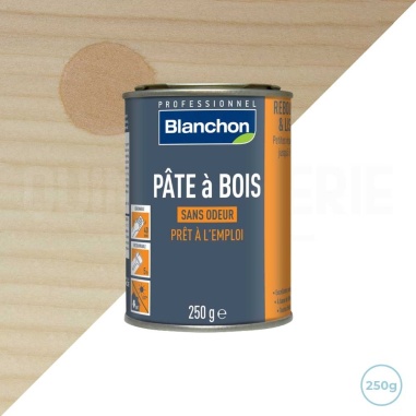 🥇 Pâte à bois 250g teinte hêtre Blanchon - Réparation parfaite du bois