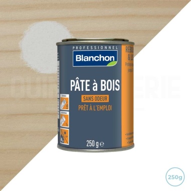 🥇 Réparez et restaurez vos bois avec Blanchon pâte à bois 250g chêne blanchi