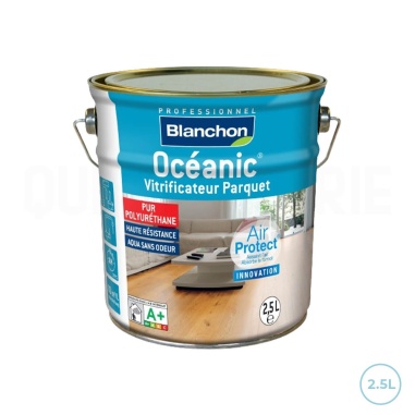 Vitrificateur chêne ciré 2,5L - Protègez votre parquet avec Blanchon Océanic Air 💯