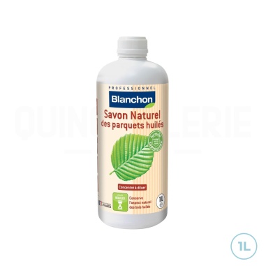 🔥 Blanchon savon incolore naturel biosourcé 1L - Nettoyage optimal des parquets huilés