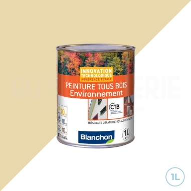 🌞 Peinture Blanchon ral 1015 ivoire clair 1L : Écologique et efficace