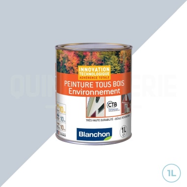 🔥 Blanchon peinture tous bois - Gris clair ral 7035 pour intérieur & extérieur