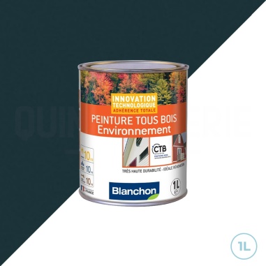 🥇 Peinture gris anthracite 1L Blanchon – Protégez et embellissez vos boiseries