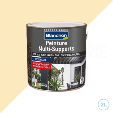 🥇 Peinture Blanchon ral 1015 sable satiné 2L - Durabilité et élégance pour extérieurs