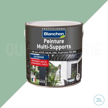 🎨 Peinture Blanchon multi-supports vert provence - Protection et esthétique extérieure