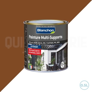 🎨 Peinture Blanchon châtaignier satiné 0,5L - Transformez vos espaces facilement