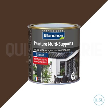 🥇 Blanchon peinture pour extérieurs brun normand satiné - Protection et élégance