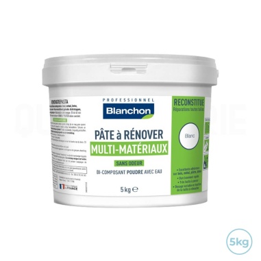 Pâte à rénover Blanchon 5kg - Bois / métal / plâtre / béton / ciment