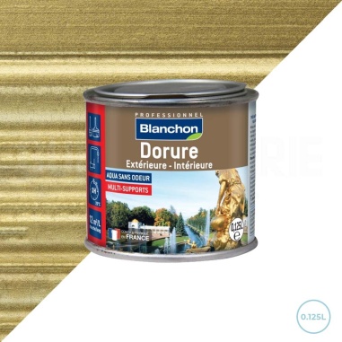 Peinture dorure multi-supports or riche Blanchon 0,125L