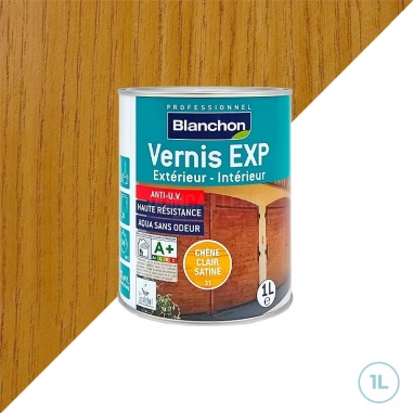 🥇 Blanchon vernis EXP satiné chêne clair 1L - Protection et éclat pour votre parquet