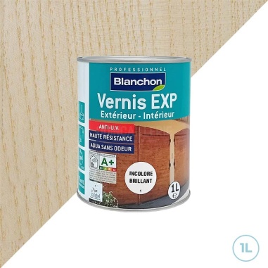 🥇 Vernis EXP Blanchon 1L - Protection et brillance pour boiseries