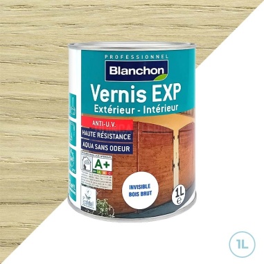 🥇 Vernis Blanchon EXP 1L invisible bois brut - Protection et finition invisible de haute qualité