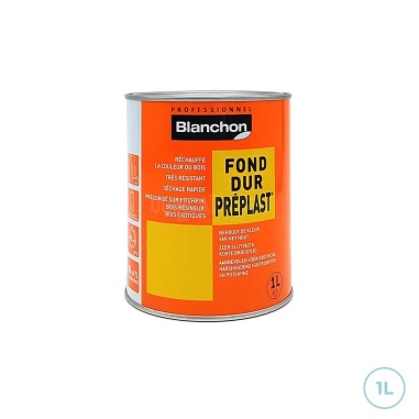 🌟 Blanchon fond dur incolore Préplast 1L : Sublimez votre Parquet avec Excellence