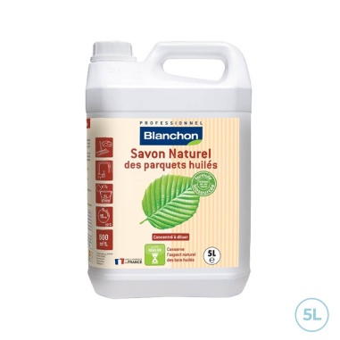 🌟 Savon incolore naturel biosourcé pour parquets huilés 5L Blanchon - Nettoyage écologique et efficace