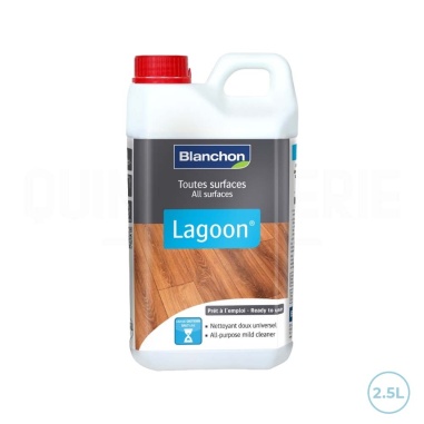 Nettoyant Lagoon universel pour parquets, escaliers et planchers - Sans rinçage 2,5L Blanchon