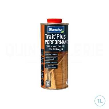 🔥 Traitement bois Trait’Plus Performance Blanchon 1L - Efficacité durable