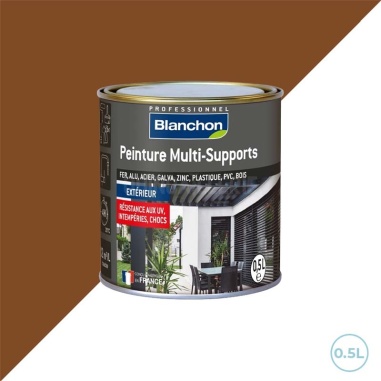 🎨 Peinture Blanchon châtaignier satiné 0,5L - Transformez vos espaces facilement