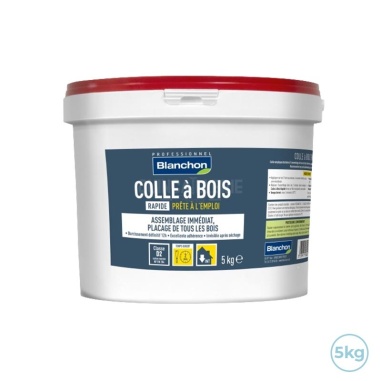 Colle à bois rapide 5kg - Prête à l'emploi - Blanchon