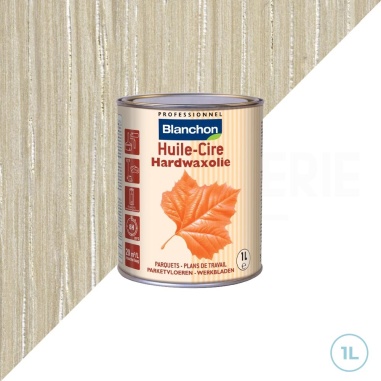 💯 Huile cire Blanchon blanc 1L : Transformation élégante de vos planchers