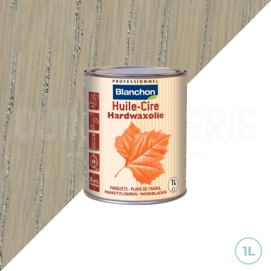 🔥 Décoration bois Blanchon - Huile cire gris clair - 1L - Protégez et embellissez votre boiserie