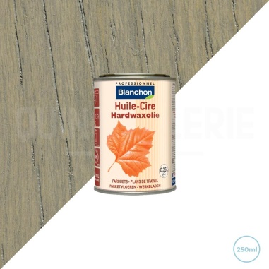 Huile Blanchon Gris Métal 250 ml : Protégez et modernisez votre parquet